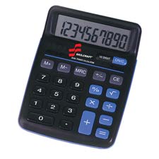 SKILCRAFT 10-digit Portable Desktop Calculator