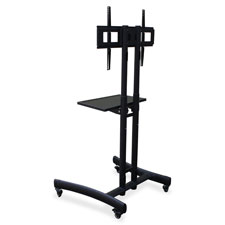 Lorell Contemporary Flat Panel TV Cart