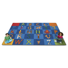 Carpets for Kids A to Z Animals Area Rug