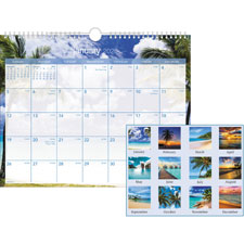 At-A-Glance Tropical Escape Wall Calendar