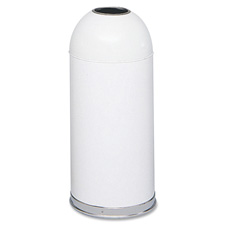 Safco Open Top Dome Waste Receptacle