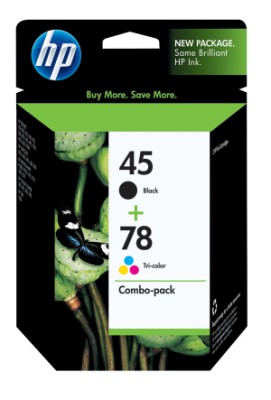 HP C8788FN (HP 45) Black & Color OEM Print Cartridge