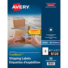 Avery Inkjet Perforated Internet Shipping Labels