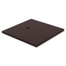 Lorell Prominence Espresso Laminate Tabletop