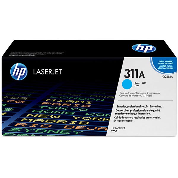 HP Q2681A (HP 311A) Cyan OEM Toner Cartridge