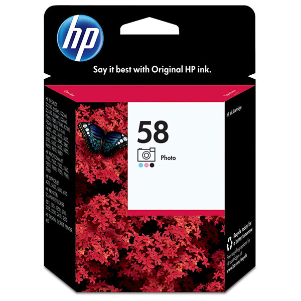 HP C6658AN (HP 58) Photo OEM Inkjet Cartridge