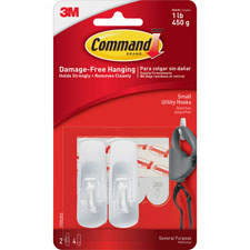 3M Command Small Removable Hooks