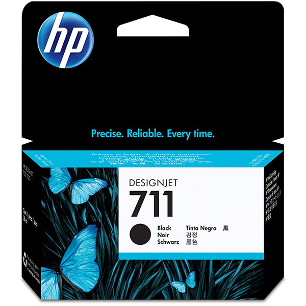 HP CZ129A (HP 711) Black OEM Inkjet Cartridge