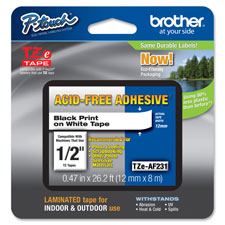 Brother Adhesive Acid-free TZ Tape