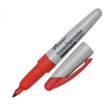 SKILCRAFT Permanent Impression Fine Tip Markers