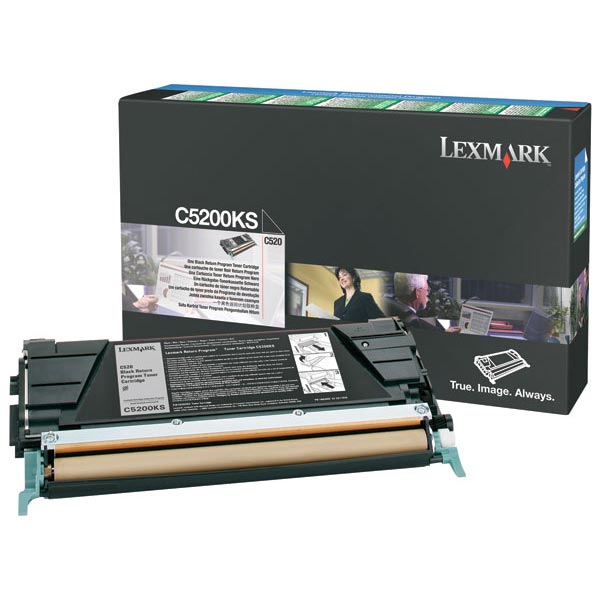 Lexmark C5200KS Black OEM Toner Cartridge