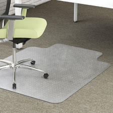 Deflecto EnvironMat Low-pile Wide Lip Chairmat