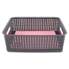 Advantus Plastic Weave Bins