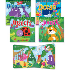 Carson Number Find Board Book Set