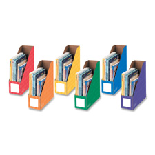 Fellowes Bankers Box Prim/Sec. Clrs Magazine Files