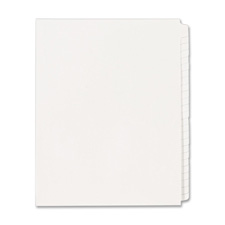 Avery Collated Blank Side Tab Dividers