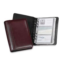 Samsill Regal Leather Business Card Binder