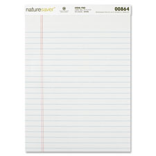 Nature Saver Recycled Legal Ruled Pads