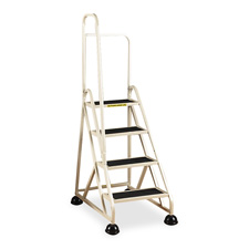 Cramer Aluminum Left Handrail Stop-Step Ladder