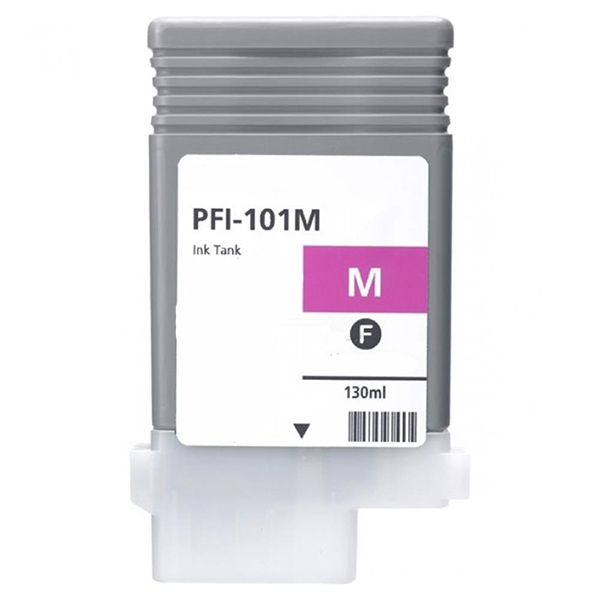 Premium Quality Magenta Inkjet Cartridge compatible with Canon 0885B001AA (PFI-101M)