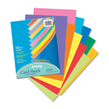 Pacon Heavyweight Assorted Colors Card Stock