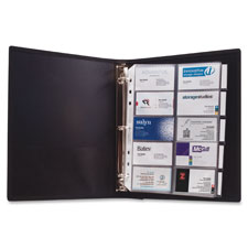 Angler's 3-Ring Business Card Binder