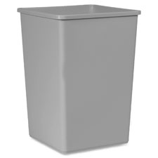 Rubbermaid Comm. Untouchable Sqr 35-gal Container