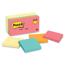 3M Post-it 3x3 CapeTown Notes Value Pack