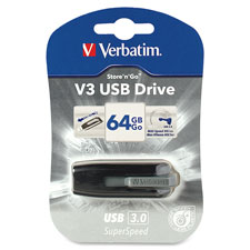 Verbatim Store 'n' Go V3 64GB USB Drive