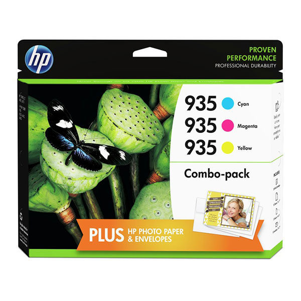 HP F6U03FN (HP 935) Cyan/Magenta/Yellow OEM Ink Cartridge