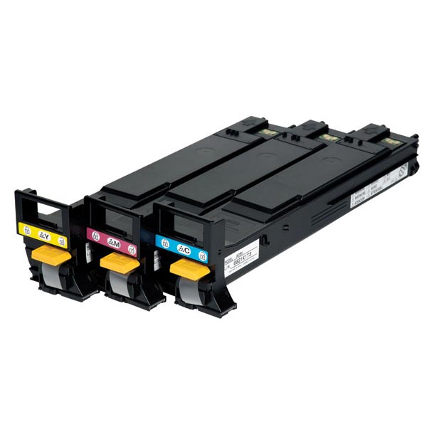 Konica Minolta A06VJ33 Combo Pack OEM Laser Toner Cartridge