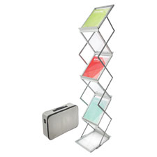 Deflecto Collapsible Literature Floor Stand