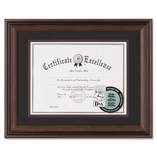 Burns Grp. Dax 2-Toned 11"x14" Document Frame