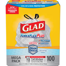 Clorox Glad ForceFlex Tall Kitchen Trash Bags