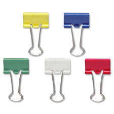 Officemate Assorted Color Binder Clips