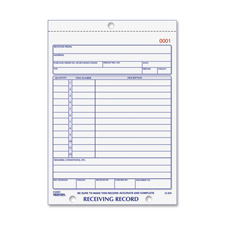 Rediform Carbonless Receiving Record Slip Book