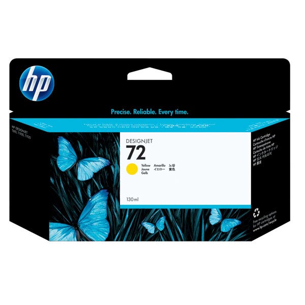 HP C9373A (HP 72) Yellow OEM Inkjet Cartridge