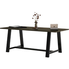 KFI Seating 38x84" Solid Wood Top Midtown Table