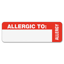 Tabbies Allergic To: Medical Wrap Labels