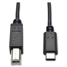 Tripp Lite USB Type-B Male to USB-C Hi-speed Cable