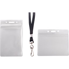 Advantus ID Holder/Lanyard Combo Pack