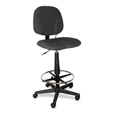 Mayline Comfort Series Adj. Swivel Task Stool