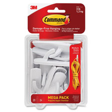 3M Command Medium Hooks Mega Pack