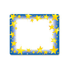 Trend Star Bright Self-adhesive Name Tags