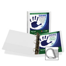 Samsill Clean Touch Antimicrobial D-ring Binder