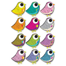 Ashley Prod. Scribble Bird Design Dry Erase Magnet