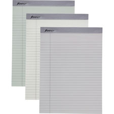 Tops Pastel Legal-ruled Perforated Pads