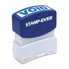 U.S. Stamp & Sign Pre-inked One-Clr Void Stamp