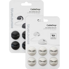 Advantus BlueLounge CableDrop MP Cable Clips