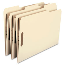 Smead Recycled 2-Ply Manila Folders w/ Fasteners